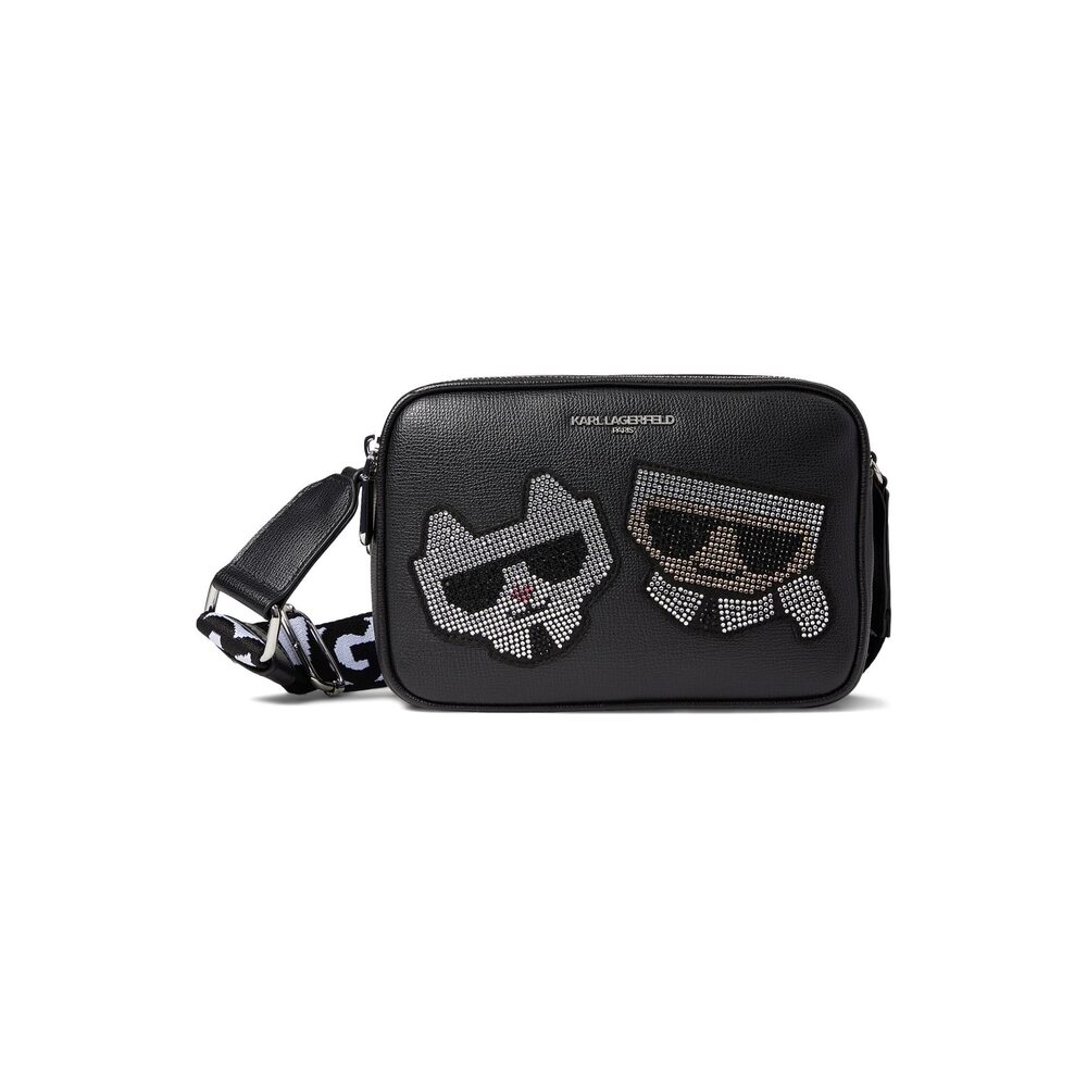 7030 Maybelle Choupette Crossbody, Black/Stone, One Size